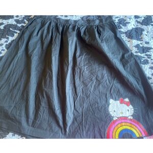 NWT Modcloth × Hello Kitty Black Skirt Rainbow Size 1X
